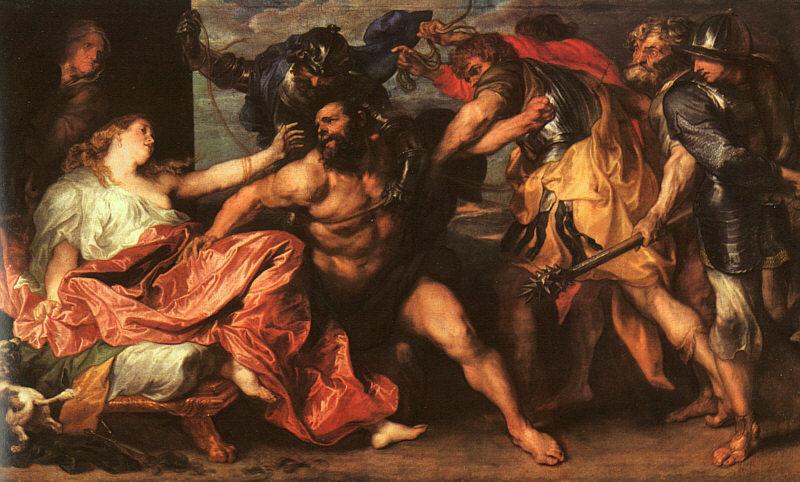Anthony Van Dyck Samson and Delilah7 Sweden oil painting art